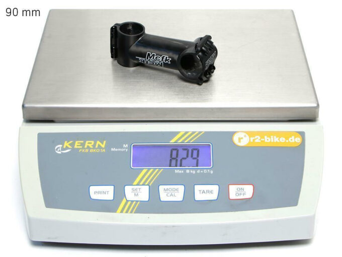 Excellent Quality MCFK Stem 31,8 mm Carbon UD-Look matte 6°
