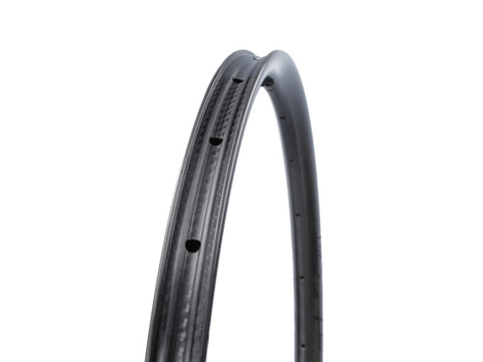 Limited Edition MCFK Rim 28″ Gravel Disc Clincher 25 mm | 24 mm Inner Width Carbon UD-Look | matte / Decals black
