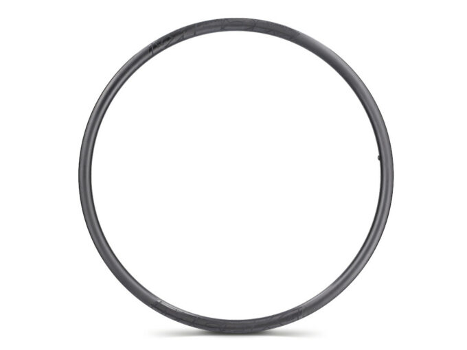 Limited Edition MCFK Rim 28″ Gravel Disc Clincher 25 mm | 24 mm Inner Width Carbon UD-Look | matte / Decals black