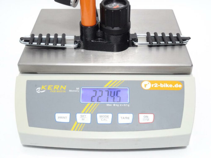 Top Sell SKS Floorpump Racecompressor ORANGE
