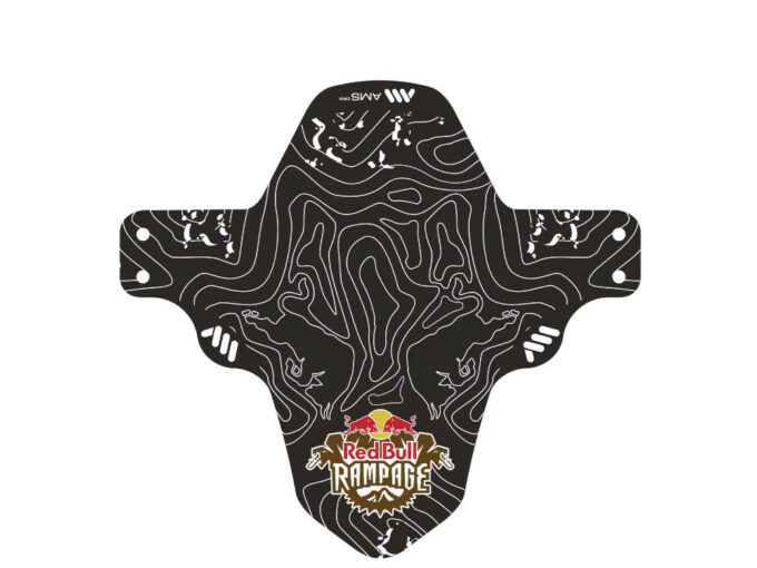 Best Guaranteed ALL MOUNTAIN STYLE Fender Mud Guard | Red Bull Rampage white
