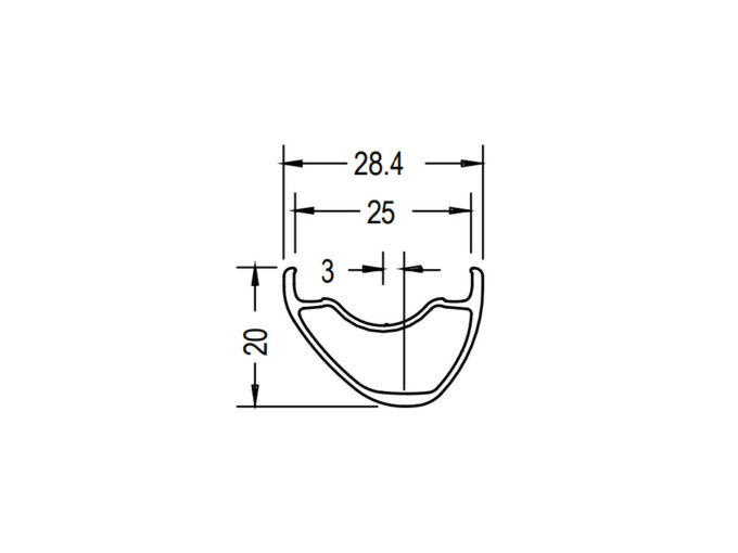 Limited Edition RACE FACE Rim 29″ AR 25 Offset