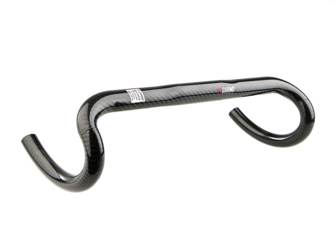 Excellent Quality DARIMO CARBON Handlebar Carbon Road Ellipse | 31,8 mm 3k glossy | red