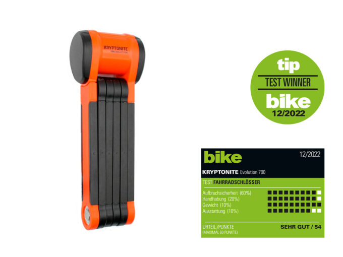 Discount KRYPTONITE Evolution 790 folding lock with bracket | 90 cm
