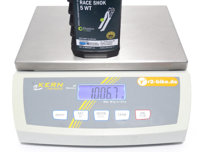 100% Guarantee DANICO BIOTECH Race Shok Fork Oil | 5WT | 1 liter