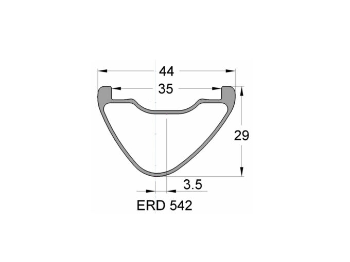 Shoping MCFK Rim 27,5″ MTB Clincher Carbon 35 Inner Wide 3K-Look | matte / Decals white