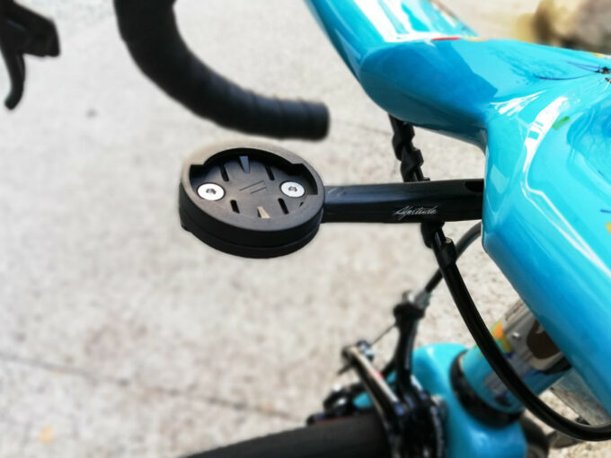 Latest ALPITUDE Computer Mount Stelvio Corretto 3K Carbon for THM Frontale