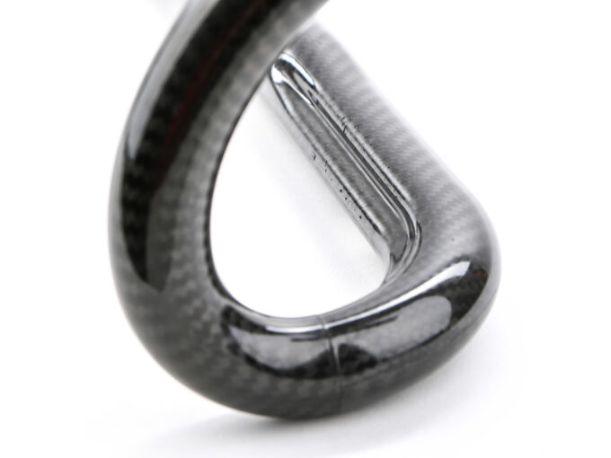 Excellent Quality DARIMO CARBON Handlebar Carbon Road Ellipse | 31,8 mm 3k glossy | red
