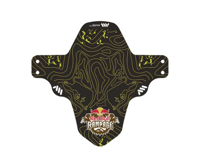 Quick Delivery ALL MOUNTAIN STYLE Fender Mud Guard | Red Bull Rampage yellow