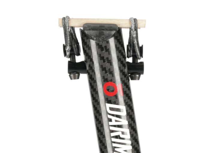 Sales DARIMO CARBON Seatpost T1 Loop | 3K bright / red | 31,6 mm