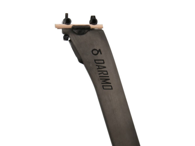 Closeout Sale DARIMO CARBON Seatpost T1 Aero UD matte / black for Specialized Tarmac SL7 from 2021 | 15 mm Offset Di2