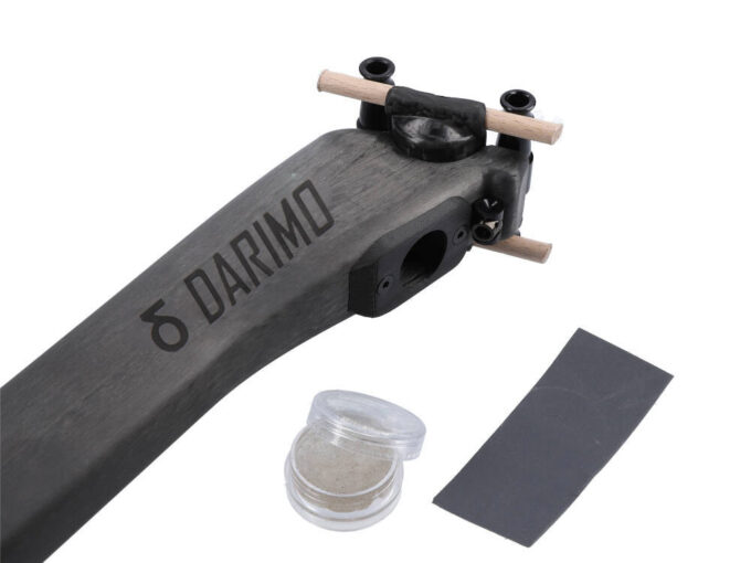 Closeout Sale DARIMO CARBON Seatpost T1 Aero UD matte / black for Specialized Tarmac SL7 from 2021 | 15 mm Offset Di2