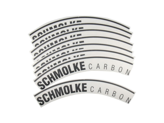 Limited Edition SCHMOLKE Sticker Set for Rims | Black Edition