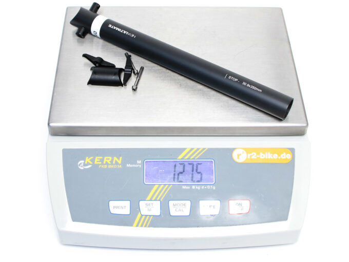 Excellent Quality NEW ULTIMATE Seatpost EVO Carbon 30,9 mm | UD matt