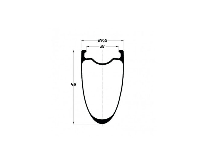 Limited Edition DUKE Rim 28″ Baccara 48C SLS2 Disc UD-Carbon symmetric