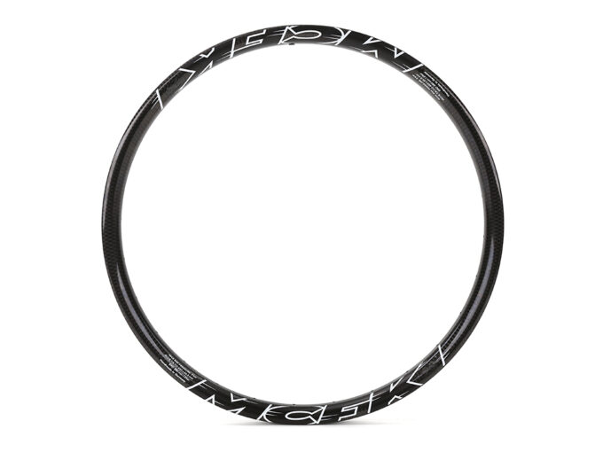 Shoping MCFK Rim 27,5″ MTB Clincher Carbon 35 Inner Wide 3K-Look | matte / Decals white