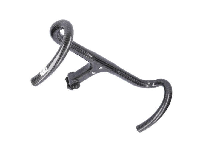 Closeout Sale DARIMO CARBON Stem-Handlebar-Unit Nexum Carbon Road | 3k glossy / Decals black