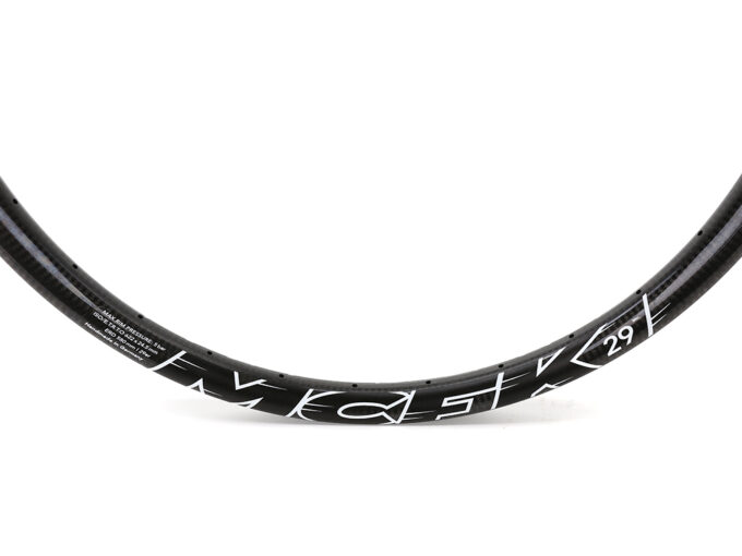 Shoping MCFK Rim 27,5″ MTB Clincher Carbon 35 Inner Wide 3K-Look | matte / Decals white