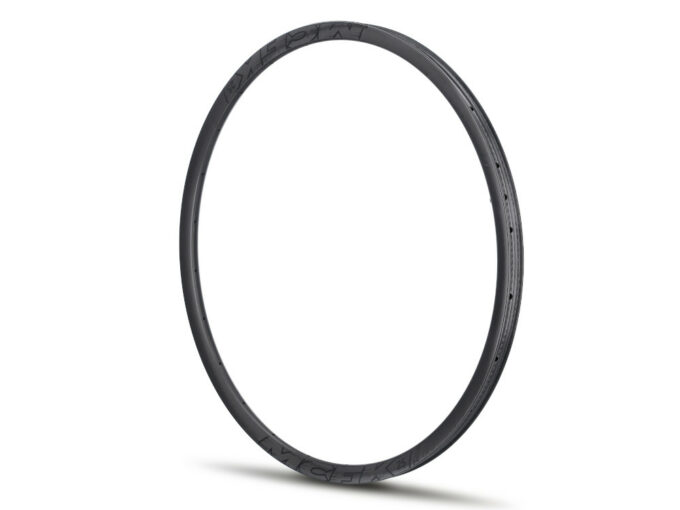 Limited Edition MCFK Rim 28″ Gravel Disc Clincher 25 mm | 24 mm Inner Width Carbon UD-Look | matte / Decals black