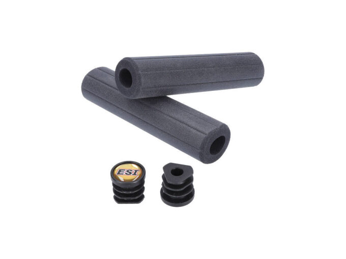Excellent Quality ESI GRIPS Ribbed Extra Chunky Silicone Bicycle Grips | black