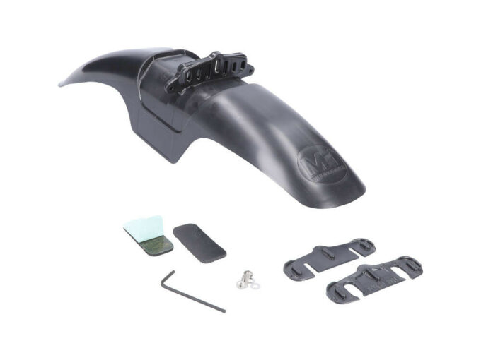 Limit Offer MUDHUGGER Evo Bolt-On fender front long | black