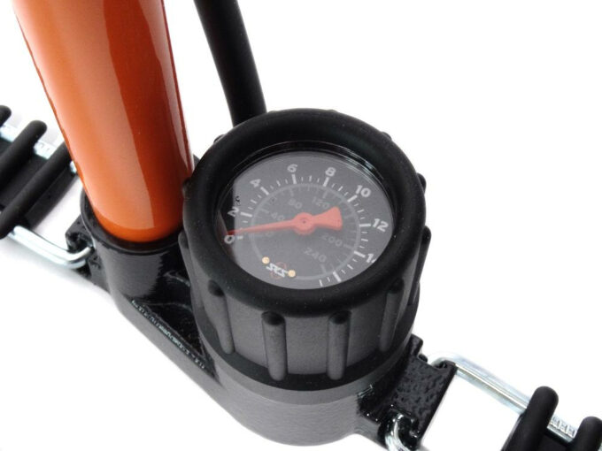 Top Sell SKS Floorpump Racecompressor ORANGE