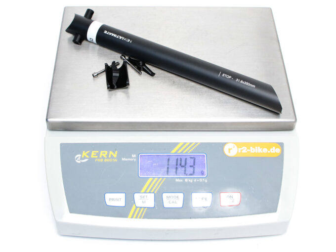 Discount NEW ULTIMATE Seatpost EVO Carbon 31,6 mm | UD matt