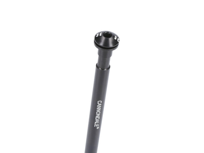 Closeout Sale LEONARDI RACING Thru Axle Speed Release for Cannondale F-Si from 2019 | 12×148 mm Ai Offset black