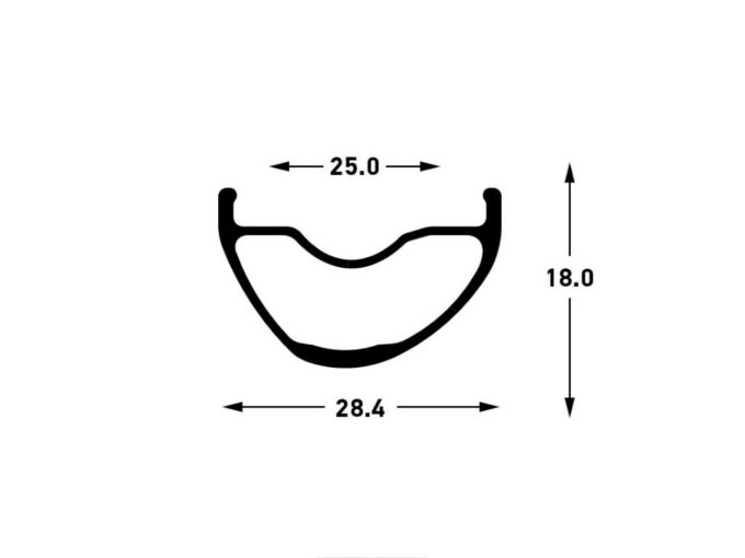Special NOTUBES Rim 27,5″ ZTR Arch MK4 | 32 holes