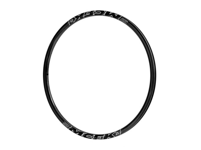 Shoping MCFK Rim 28″ Gravel Disc Clincher 25 mm | 24 mm Inner Width Carbon UD-Look | matte / Decals white