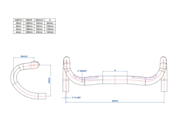 Quick Delivery RITCHEY Handlebar WCS Road Evo-Curve | Di2 ready